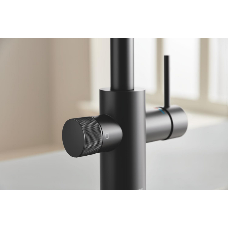Смеситель с фильтром обратного осмоса Grohe Blue Pure Minta Ecosoft P'URE AQUACALCIUM Mint, черный (MO67530590KF) фото 10