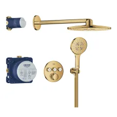 Grohtherm SmartControl Скрытая душевая система с Rainshower SmartActive 310 (34863GL0)