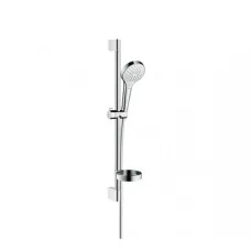 Croma Select S Shower set 110 Vario Душовий набір зі штангою 669 мм та мильницею, хром/білий