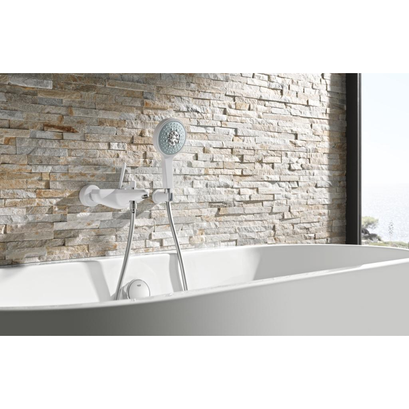 Змішувач для душу Grohe Eurodisc Joy, білий місяць/хром (23430LS0) фото 2
