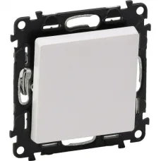 Вимикач Legrand Valena LIFE, 10АХ, 250V, автоматичні клеми, білий