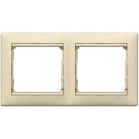 Рамка 2 посты Legrand Valena Classic, слоновая кость