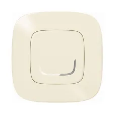 Valena Allure with NETATMO. Розумний безпроводовий вимикач 1-клавішний. Слонова кістка