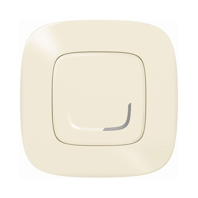 Valena Allure with NETATMO. Розумний безпроводовий вимикач 1-клавішний. Слонова кістка фото 1