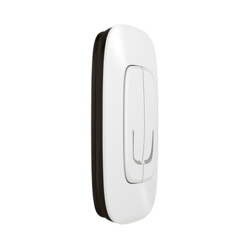 Valena Allure with NETATMO. Розумний безпроводовий вимикач 2-клавішний. Білий фото 3