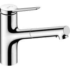 Zesis M33 150 2jet EcoSmart Смеситель кухонный с выдвижным изливом, хром