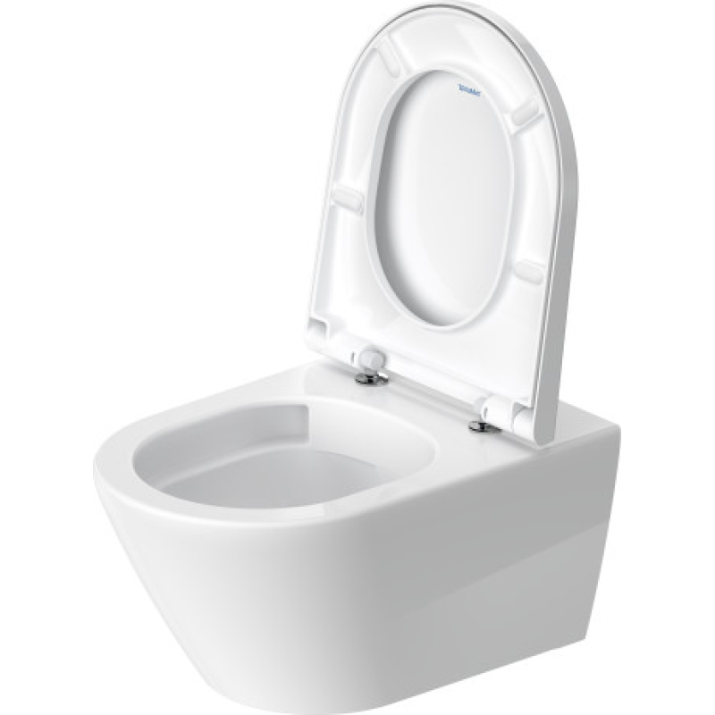D-Neo Унитаз подвесной 540*370 мм, безобедочный с сиденьем Soft Close, белый фото 5