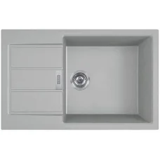 Мойка кухонная Franke Sirius, тектонайт, прямоугольник, с крылом, 780х500х200мм, чаша - 1, накладная, S2D 611-78 XL, серый