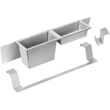 Набор аксессуаров Deante Magnetic для кухонной мойки, сталь.