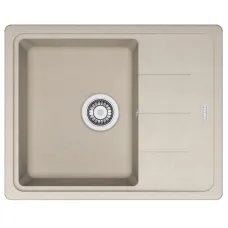 Мойка кухонная Franke Basis, фрагранит, прямоугольник, с крылом, 620х500х200мм, чаша - 1, накладная, BFG 611-62, сахара