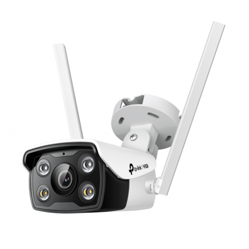 IP-Камера TP-LINK VIGI С340-W-4,PoE, 4Мп, 4 мм, Wi-Fi, H265+, IP66, Bullet, кольорове нічне бачення, зовнішня фото 1