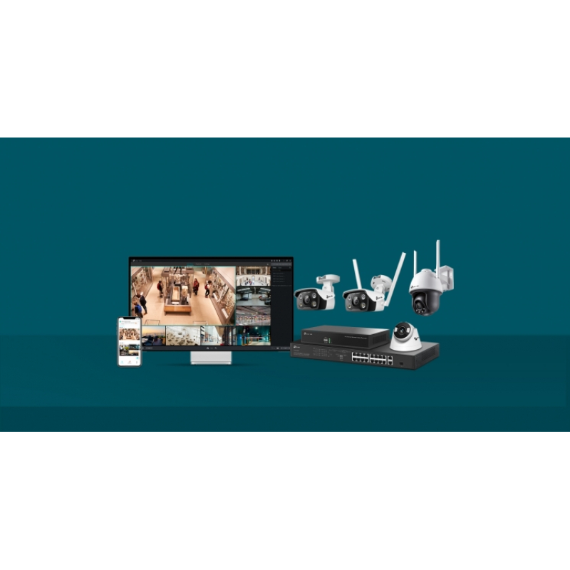 IP-Камера TP-LINK VIGI С340-W-4,PoE, 4Мп, 4 мм, Wi-Fi, H265+, IP66, Bullet, кольорове нічне бачення, зовнішня фото 6