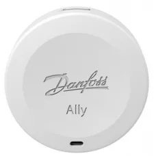 Датчик Danfoss Ally Room Sensor, комнатный, выносной, CR2450, Zigbee, белый