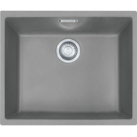 Кухонная мойка Franke Sirius, тектонайт, врезная, без крыла, чаша-1, 525х440х200, SID 110-50, серый