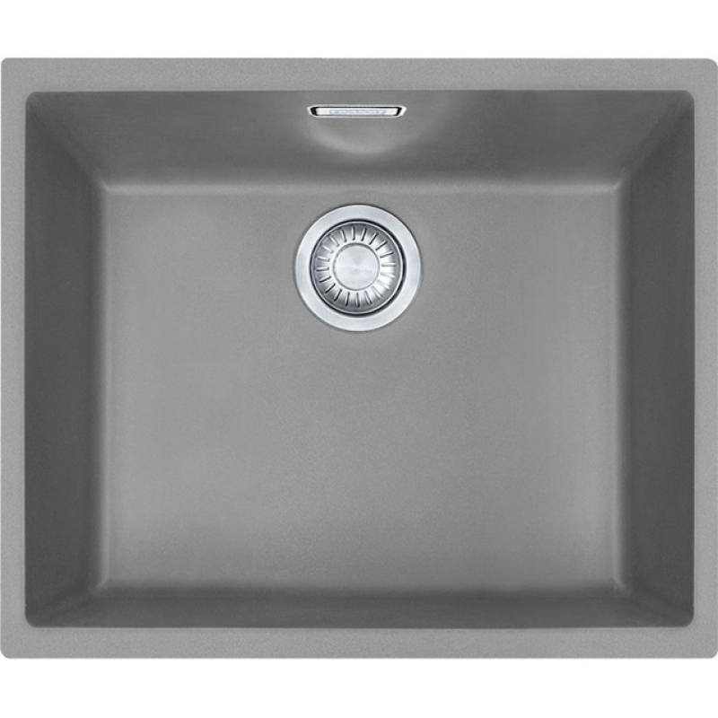 Кухонна мийка Franke Sirius, тектонайт, врізна, без крила, чаша-1, 525х440х200, SID 110-50, сірий фото 1