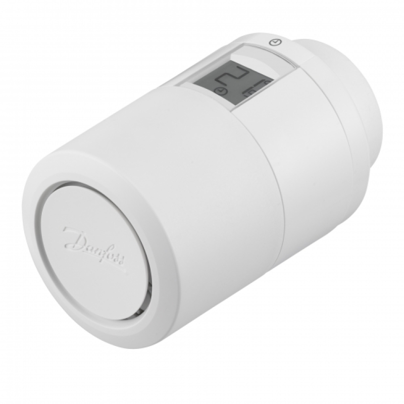 Термостатический элемент Danfoss Eco, RA, M30х1.5, Bluetooth, белый фото 1