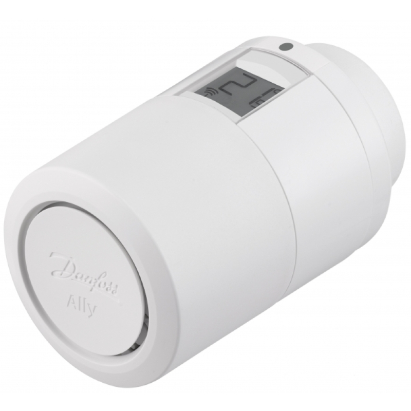 Термостатический элемент Danfoss Ally, M30x1.5, RA, Zigbee, белый фото 1
