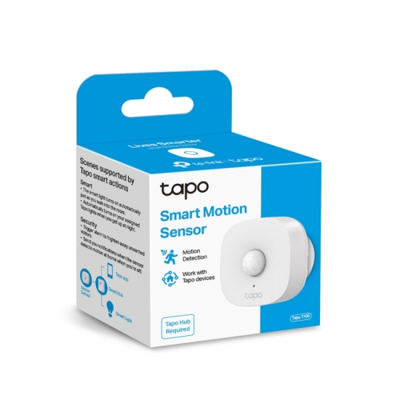 Розумний датчик руху TP-LINK Tapo T100 868Mhz / 922MHz 120* фото 5