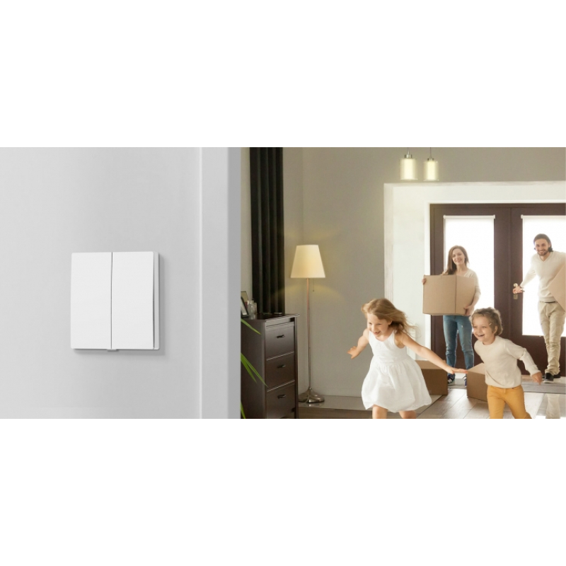 Розумний вимикач світла, 2-канальний 1-сторонній TP-LINK Tapo S220 868 MHz 250V 4A фото 3
