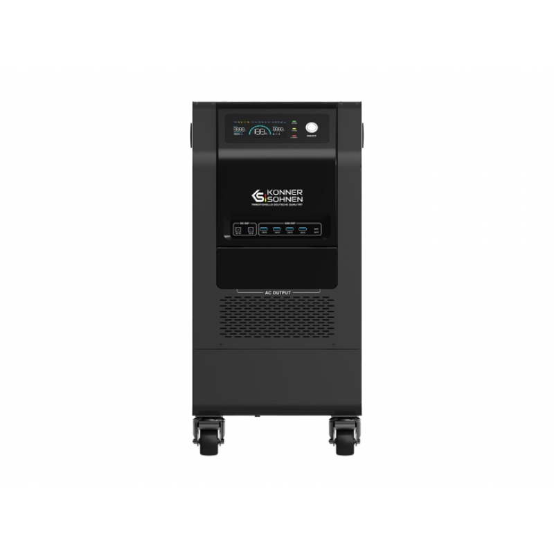 Портативная электростанция Konner-Sohnen KS 5200PS, 5200Вт, 5120Вт·ч, LifePo4, 56кг фото 3