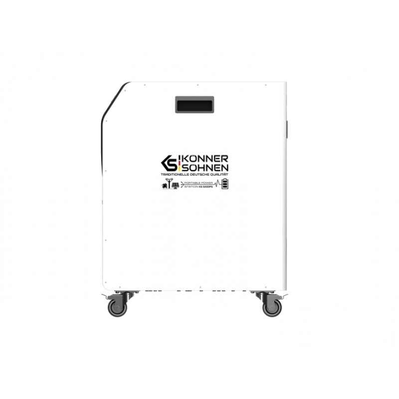 Портативная электростанция Konner-Sohnen KS 5200PS, 5200Вт, 5120Вт·ч, LifePo4, 56кг фото 4