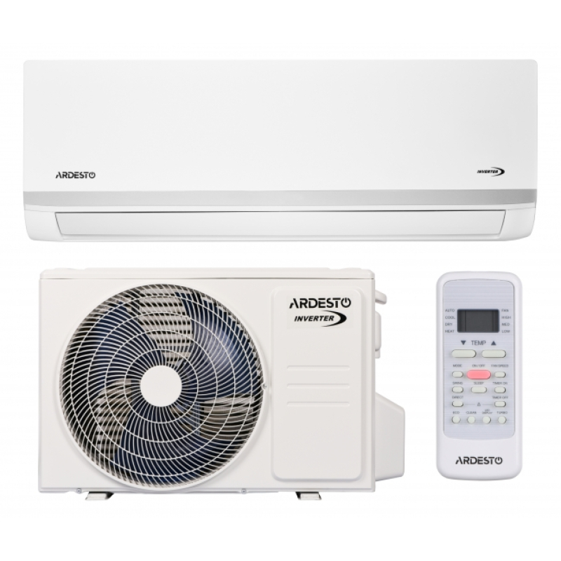 Кондиционер Ardesto ACM-09ERP-R32-WF-AG-S 25м² инвертор 9000BTU 2.5кВт A++/A+ -20°С Wi-Fi R32 белый фото 2