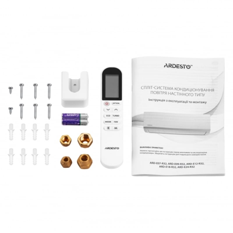 Кондиционер Ardesto CoolSmartPro 25м² инвертор 9000BTU 2.5кВт A++/A+ -25°С Wi-Fi R32 белый фото 19