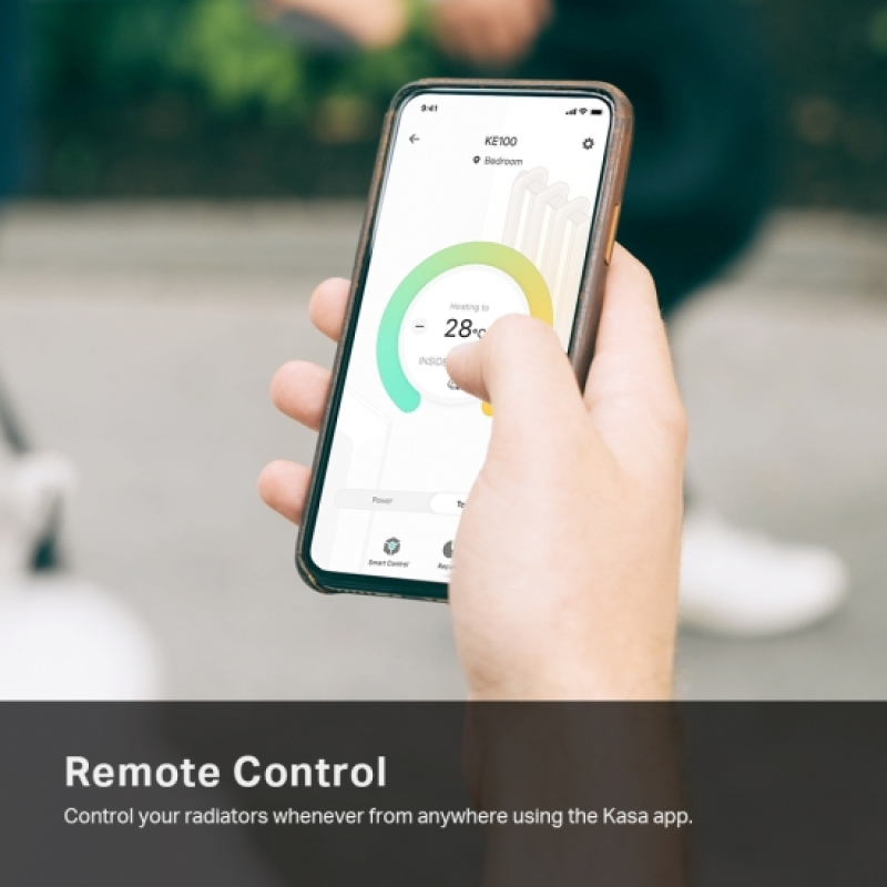 Стартовий набір для термостатичного радіаторного клапана TP-Link Kasa Smart KE100 kit фото 4