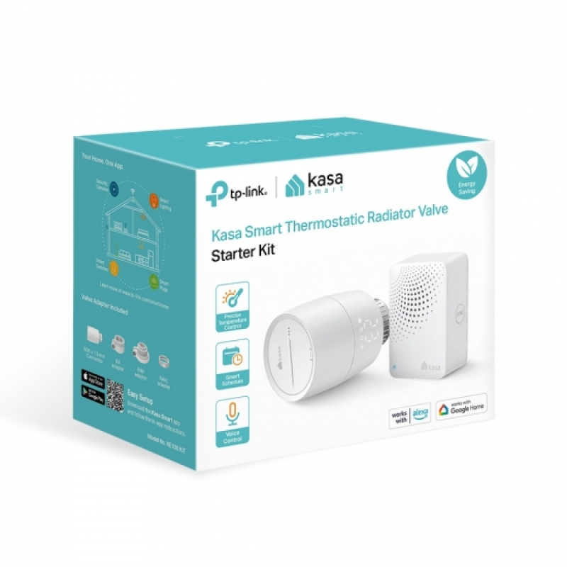 Стартовий набір для термостатичного радіаторного клапана TP-Link Kasa Smart KE100 kit фото 12