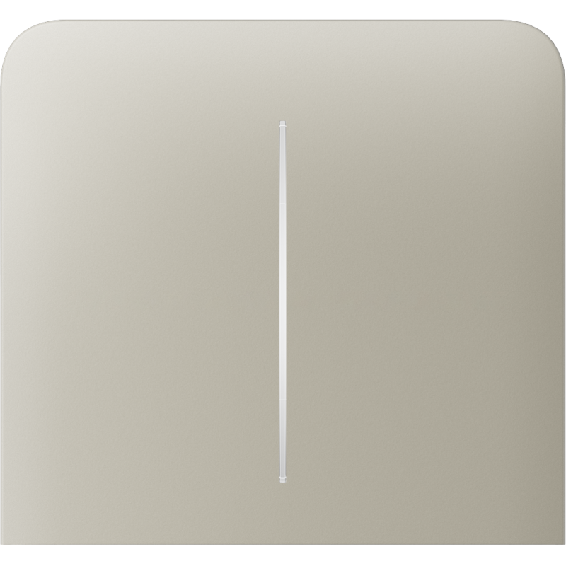 Бічна кнопка для двоклавішного вимикача Ajax SideButton (2-gang) vertical Ivory фото 1