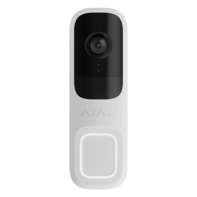 Видеозвонок Ajax Doorbell White (66390.125.WH1) фото 1