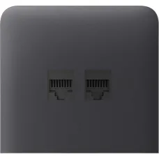 Бічна панель для вбудованої інтернет-розетки Ajax SideCover (LAN) vertical Graphite (126223.319.GP)