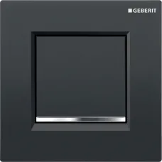 Система пневматического управления смывом писсуара Geberit, смывающая клавиша типа 30, черный