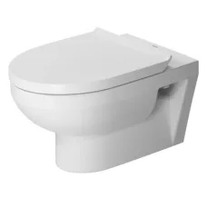 DuraStyle Basic Унітаз підвісний 54*36,5 см, безобідковий із сидінням Soft Close, білий