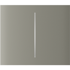 Центральная кнопка для двухклавишного выключателя Ajax CenterButton (2-gang) vertical Olive