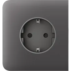 Боковая панель для встроенной розетки Ajax SideCover (basic) Grey