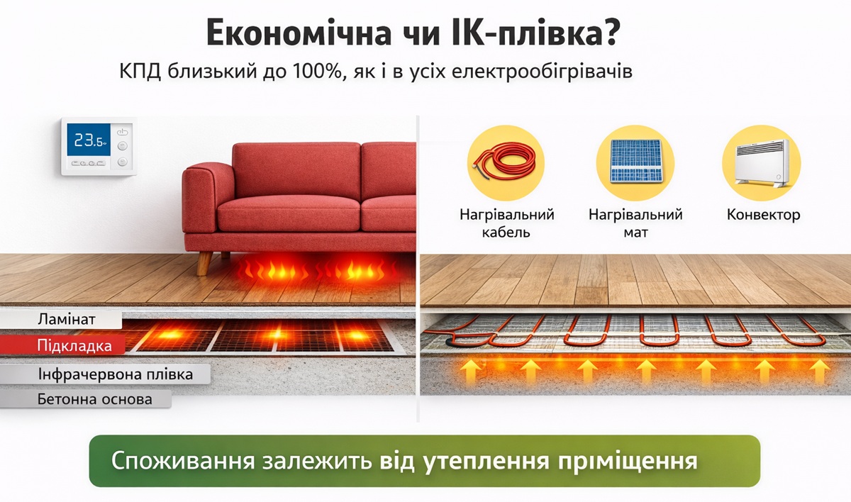 Экономична ли ИК-пленка