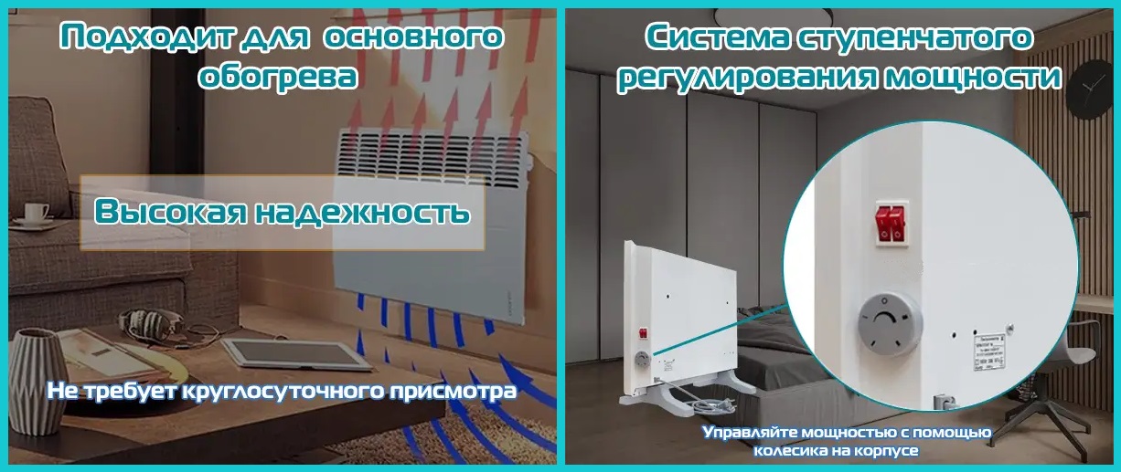 Обогреватель Castle 1000 - основные особенности Обогреватель-конвектор Castle 1000 - особенности и преимущества