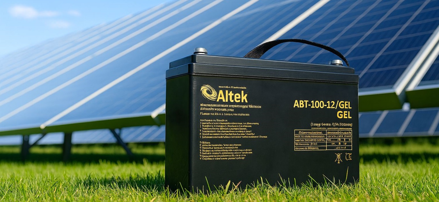 Аккумулятор Altek ABT 100Аh 12V GEL Аккумуляторная батарея Altek ABT 100Аh 12V GEL
