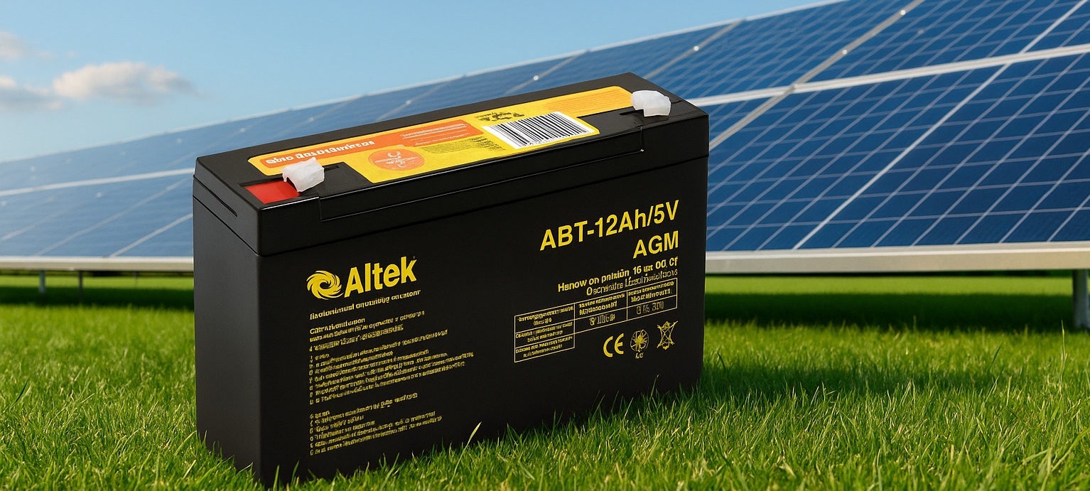 Аккумулятор Altek ABT 12Аh 6V AGM Аккумуляторная батарея Altek ABT 12Аh 6V AGM