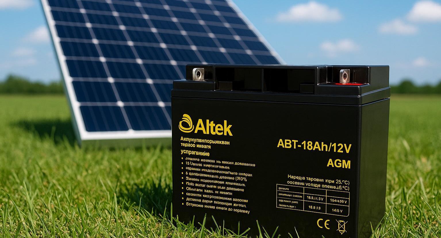 Аккумуляторная батарея Altek ABT 18Аh 12V AGM