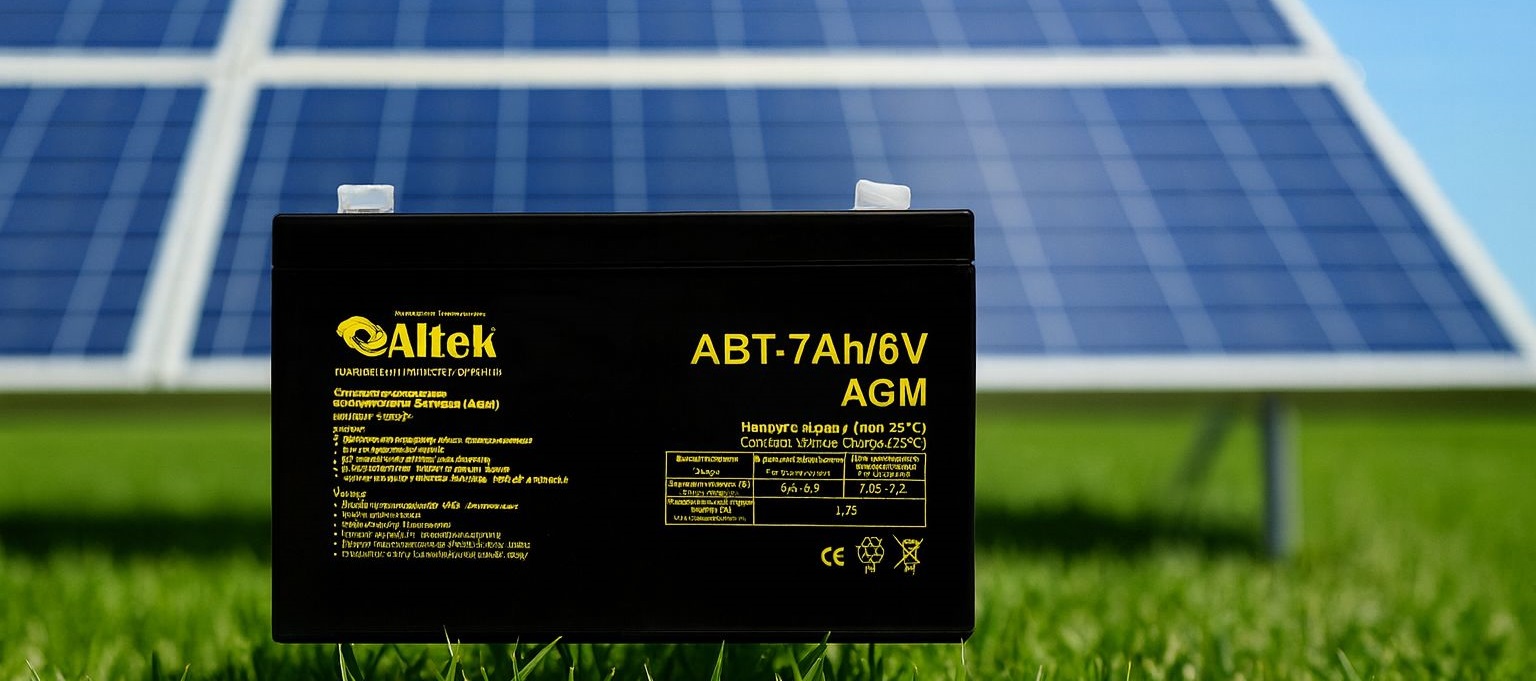 Аккумулятор Altek ABT 7Аh 6V AGM Аккумуляторная батарея Altek ABT 7Аh 6V AGM