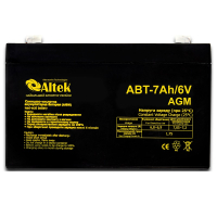 Аккумулятор Altek ABT 7Аh 6V AGM
