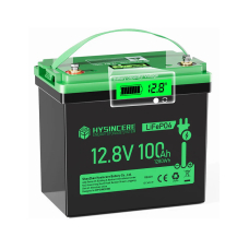 Аккумулятор HYSINCERE 12V 100Ah mini с индикатором напряжения