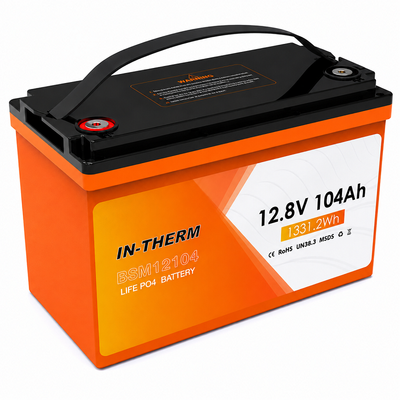 Аккумулятор In-therm/Bluesun BSM 12.8 V 104 Ah фото 1