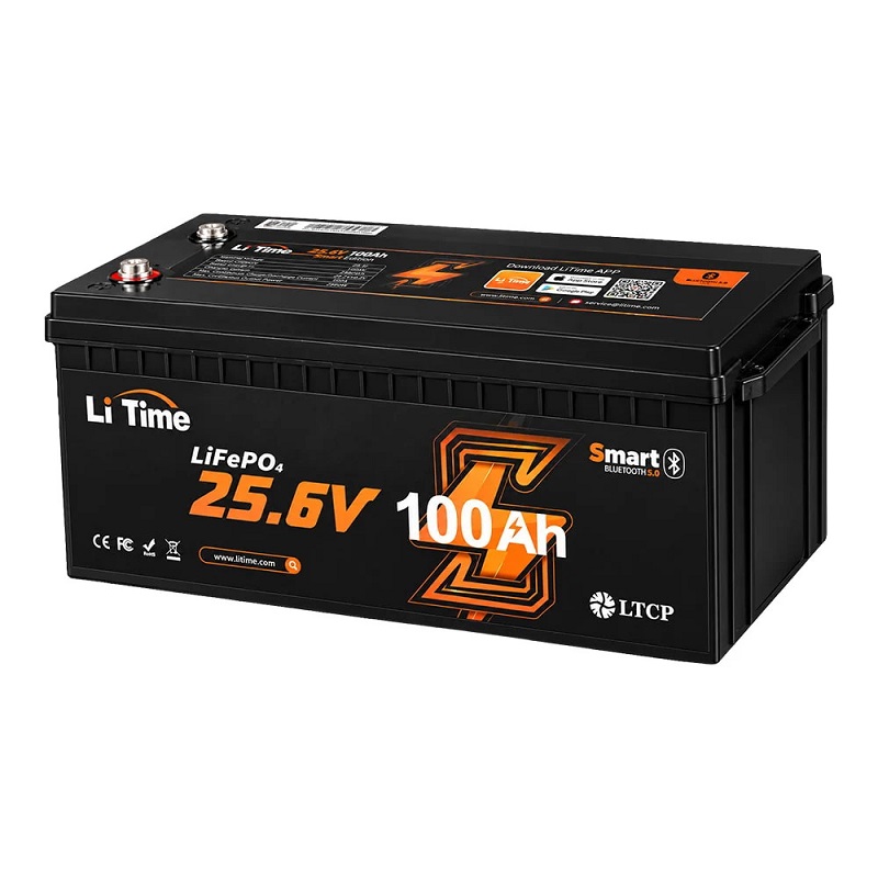 Аккумулятор LiTime LiFePO4 24V 100Ah Bluetooth фото 1