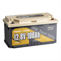 Аккумулятор Power Queen LiFePO4 12V 100Ah H190 Bluetooth