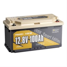 Аккумулятор Power Queen LiFePO4 12V 100Ah H190 Bluetooth