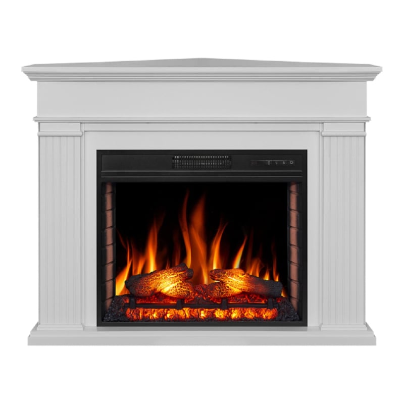 Электрокамин ArtiFlame Andante AF28S белый универсальный 2в1 фото 1