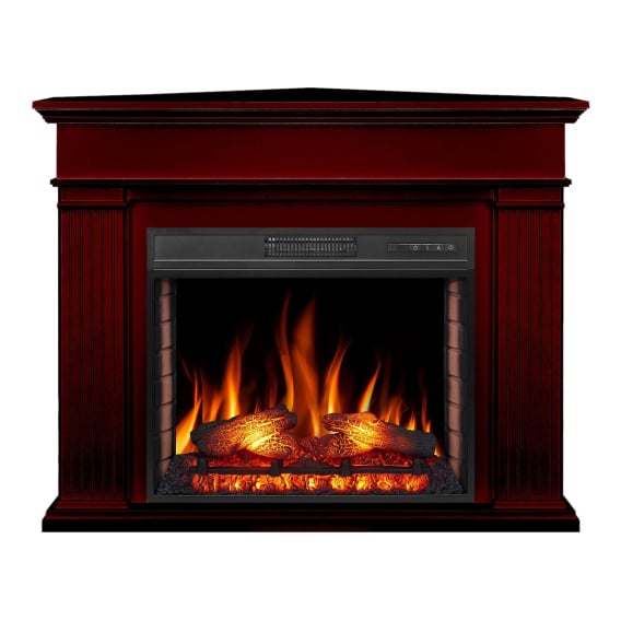 Электрокамин ArtiFlame Andante Corner AF28S коньяк угловой фото 1